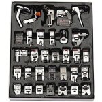 Applicable pied de kit de, pour machines � coudre brother / singer / janome 32 pi�ces