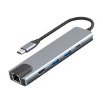 Applicable station d'accueil 5 en 1 type - c, adaptateur type - c vers hdtv, ethernet rj45, hdtv 4k, ... Applicable station d'accueil 5 en 1 type - c, adaptateur type - c vers hdtv, ethernet rj45, hdtv 4k, ...