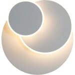 Applique 15w led, cr�atif eclipse 3 en 1 protection solide applique murale interieur lampe moderne simple ...