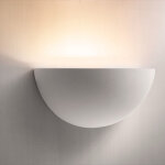 Applique demi - lune en pl�tre jessy