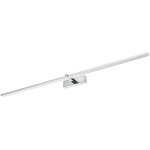 Applique au - dessus du miroir led 24w 120 cm chrome venus id - 9042 idealed