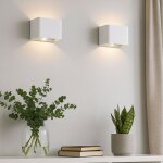 Applique led d�tecteur de mouvement applique accu salon lumi�re de couloir up & down, faisceau lumineux ...