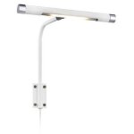 Applique led declairage de tableau monet blanche - markslojd