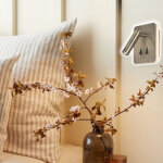 Applique led t�te de lit laiton patin� cayman ii