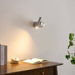 Applique liseuse orientable et dimmable design chrom� - is�via
