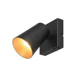 Trio - applique, applique murale orientable sharp noir en metal Trio - applique, applique murale orientable sharp noir en metal