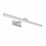 Applique pour miroir de salle de bain interrupteur intgr kartal - 12 led 12w 850lm 4200k ip45 chrome ...