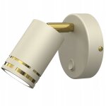 Applique murale cashmere, mobile, led, gu10, polonaise, spot