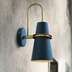 Appliques murales en corne dor�e de conception moderne nordique - id�ales pour la chambre � coucher, ...