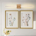 Applique murale couleur cuivre � piles, rechargeable et t�l�commande, moderne et sans fil, pour une chambre ...