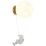 Applique murale crative astronaute dcoration plante impression 3d abat - jour chambre chevet chambre ...