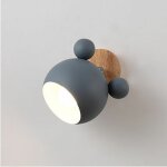 Applique murale cr�ative simple personnalit� chambre mickey log dessin anim� chaud chambre d'enfants ...