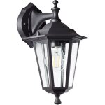 Applique murale d'ext�rieur carleen noire suspendue 1x a60, e27, 60w, adapt� aux lampes normales (non ...