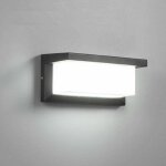 Applique murale ext�rieur moderne led 12w �tanche ip65 en aluminium anthracite eclairage d�coration lumi�re ...