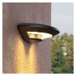 Applique murale d'extérieur moderne led étanche ip65 blanc chaud demi - cercle noir appliques murales ... Applique murale d'extérieur moderne led étanche ip65 blanc chaud demi - cercle noir appliques murales ...