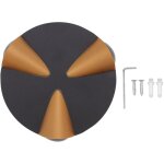 Applique murale d'extrieur ronde  led moderne pour l'clairage du couloir