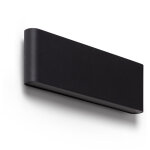 Applique murale ext�rieure led 20w aluminium rectangulaire �clairage double face luming 2700k - 3000k ...