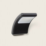 Applique murale ext�rieure led 8w �clairage rectangulaire noire wilbert noir mat