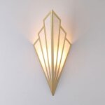 Appliques murales en fer forg� avec abat - jour en tissu de lin, applique murale cr�ative pour salon, ...