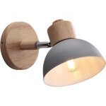 Applique murale industrielle vintage 15cm lampe murale réglable en bois métal rétro luminaire applique ... Applique murale industrielle vintage 15cm lampe murale réglable en bois métal rétro luminaire applique ...