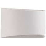 Applique murale � intensit� variable 'heiko' en pl�tre pour salon & salle � manger