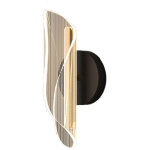 Applique murale int�rieur, 10w moderne lampe murale cr�atif design incurv�e, 3 temp�ratures de couleur ...