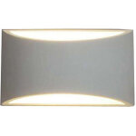 Appliques murales interieur, blanc lampe murale led 7w blanc chaud moderne applique murale en pl�tre ...
