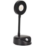 Applique murale d'int�rieur � capteur led, rechargeable par usb, 3 modes d'�clairage, t�l�commande, pour ...