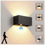 Applique murale int�rieur / ext�rieur avec d�tecteur de mouvement?led 24w moderne luminaire murale, �clairage ...