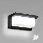 Applique murale int�rieur / ext�rieur avec d�tecteur de mouvement moderne luminaire murale, �clairage ...