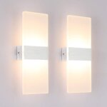 Applique murale d'int�rieur led noire, 12w 1200lm applique murale moderne avec 3 temp�ratures de couleur ...