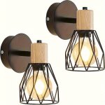 Applique murale interieur vintage industrielle plafonnier luminaire e27 en m�tal lampe murale industrielles ...