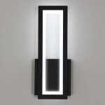 Applique murale int�rieure led, 27w lampe murale noir moderne acrylique, luminaire mural lumi�re blanche ...