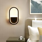 Applique murale int�rieure led, 3 modes de couleur d'�clairage, lampe murale moderne, �clairage mural ...