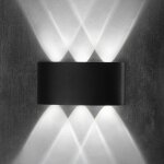 Applique murale led 6 w, �clairage direct vers le haut et vers le bas, applique murale �tanche pour salon, ...