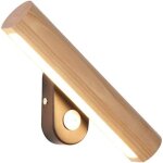Applique murale led en bois, orientable, �clairage mural moderne d'int�rieur, lampe de chevet en bois ...