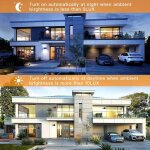 Applique murale led �tanche avec d�tecteur de mouvement ip65, �clairage mural int�rieur et ext�rieur ...