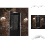 Appliques murales led d'extérieur 2 pcs blanc - applique murale exterieure - Éclairage extérieur - luminaire ... Appliques murales led d'extérieur 2 pcs blanc - applique murale exterieure - Éclairage extérieur - luminaire ...