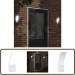 Applique murale led d'extérieur avec capteurs blanc - applique murale exterieure - Éclairage exterieur ... Applique murale led d'extérieur avec capteurs blanc - applique murale exterieure - Éclairage exterieur ...