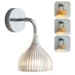 Applique murale led moderne, applique d�corative, lampe de chevet, g9, lumi�re tricolore, convient aux ...