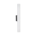 Applique murale led s14 noir, 500 lumens, cct - aps14d45030n - xanlite