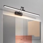 Applique murale led pour salle de bain, rotation � 180�, 3 couleurs r�glables, convient aux coiffeuses ...