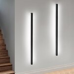 Appliques murales led zmh lot de 2 d'intrieur ? moderne pour couloir, haut, bas, lampe de salon, lampe ...
