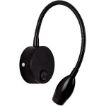 Applique murale moderne en aluminium led col de cygne projecteur chambre liseuse applique murale (noir) ...