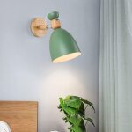 Applique murale moderne et crative, applique murale simple en fer, culot e27, style art dco nordique, ...
