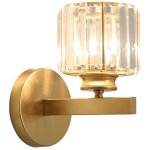 Applique murale moderne en cristal, applique murale en cristal d?or e27, pour chambre  coucher de chevet ...