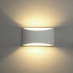 Applique murale moderne, appliques murales int�rieures uplighter downlighter gypse pl�tre applique �clairage ...