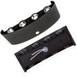 Applique murale moderne led lamp murale crative clairage applique murale noir dcoration 8w lumire ...