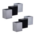 Applique murale moderne led lampe murale interieur luminaire murale mtal dcoration noir 6w lumire ...