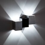 Applique murale moderne led lampe murale interieur luminaire murale métal décoration noir 6w lumière ... Applique murale moderne led lampe murale interieur luminaire murale métal décoration noir 6w lumière ...